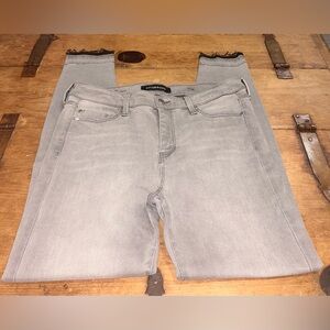 Liverpool Women's Skinny Jeans in Light Gray